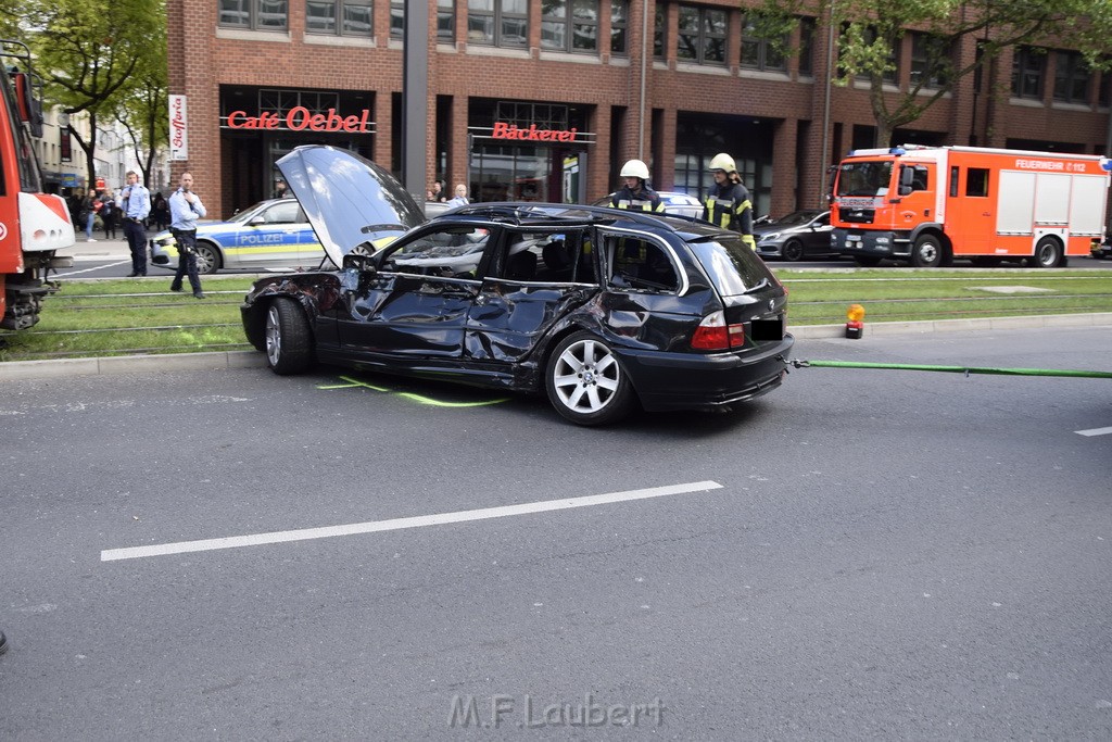 VU PKW Strab Koeln Mitte Caecilienstr Hohe Str P48.JPG - Miklos Laubert